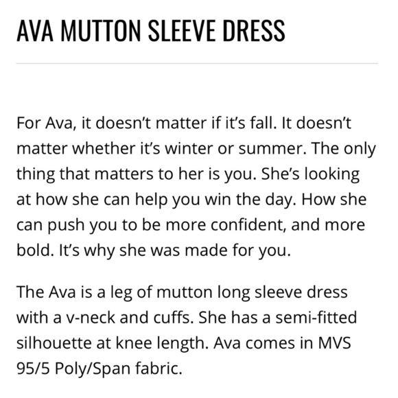 LuLaRoe Black Ava Mutton Long Sleeve V-Neck Midi Dress - Women’s Size 3XL NWT - Picture 6 of 6